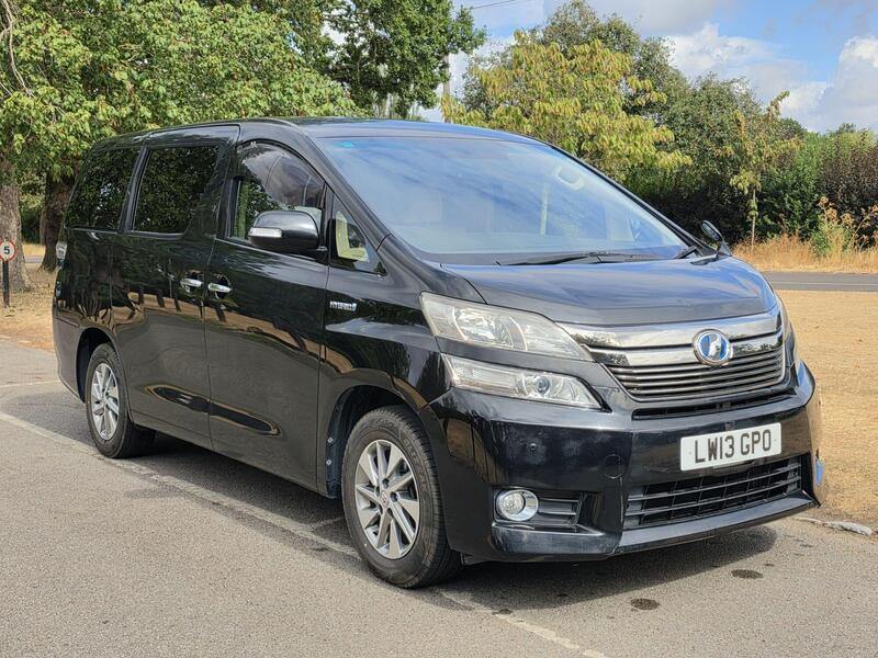 2013 Toyota Vellfire 2.4 Petrol Hybrid 7-seater Automatic — £10,980 (LW13 GPO)