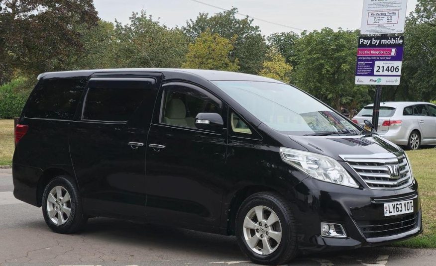 Used Toyota Alphard 2.4 Petrol+auto+ulez+8seats+elec doors